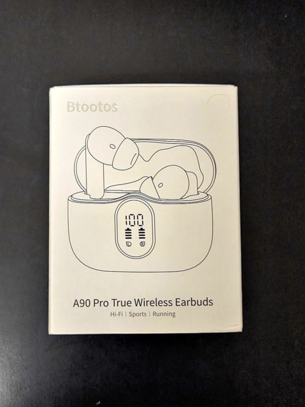 Btootos A90 Pro True Wireless Earbuds Pink & White